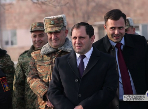 ՀՀ պաշտպանության նախարար Սուրեն Պապիկյանն այցելել է ՊՆ կենտրոնական հավաքակայան