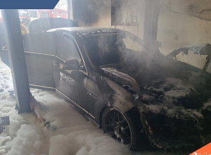 Ավտոտեխսպասարկման կետում այրվել է ավտոմեքենա․ կա տուժած