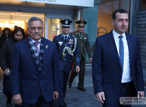 Հայաստան է ժամանել Հնդկաստանի զինված ուժերի պաշտպանության շտաբի պետը