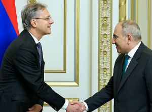 Վարչապետն ընդունել է GRAWE ընկերության գլխավոր Կլաուս Շայտեգելին