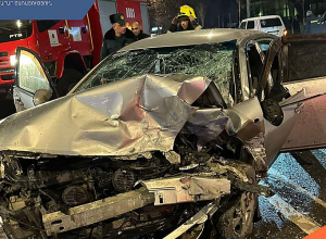 Խանջյան փողոցում բախվել են ավտոմեքենաներ․ կան տուժածներ