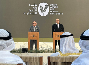 Հայաստանի վարչապետն ու Ադրբեջանի նախագահը Աբու Դաբիում մրցանակ են ստանում խաղաղության համար․ Ռուբինյան