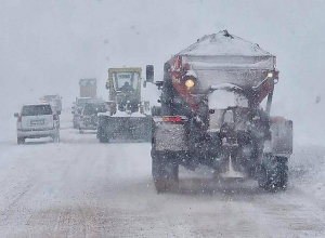 Ալագյազ-Ծաղկահովիտ և Ծիլքար-Ռյա Թազա ճանապարհահատվածներում բուք է