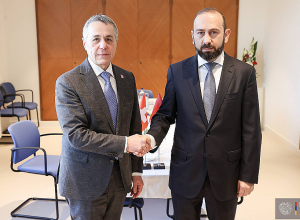 Հայաստանի և Շվեյցարիայի ԱԳ նախարարները հանդիպել են