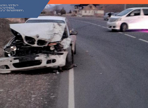 Աղավնաձորում բախվել են ավտոմեքենաներ, կան տուժածներ