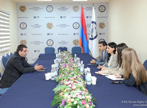 Անահիտ Մանասյանը հանդիպել է Ադրբեջանից վերադարձած Դավիթ Դավթյանին