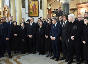 Վահագն Խաչատուրյանը ներկա է գտնվել Համայն Վրաստանի կաթողիկոս-պատրիարք Իլյա Երկրորդի հուղարկավորության արարողությանը