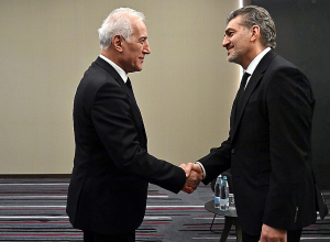 Վահագն Խաչատուրյանն առանձնազրույց է ունեցել Վրաստանի նախագահ Միխեիլ Կավելաշվիլիի հետ