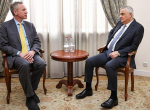 Մհեր Գրիգորյանն ընդունել է ԱՄՀ հայաստանյան առաքելության ղեկավարին