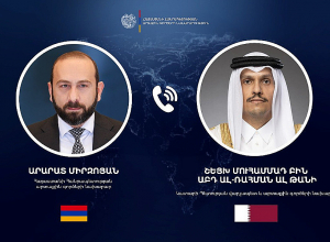 Արարատ Միրզոյանը հեռախոսազրույց է ունեցել Կատարի ԱԳ նախարարի հետ