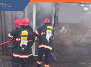 Սիսիանի մթերային խանութում հրդեհ է բռնկվել