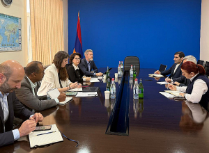 Հանդիպում Ջրային կոմիտեում՝ ԱԶԲ-ի հետ ջրային ռեսուրսների կառավարման ծրագրերի շուրջ