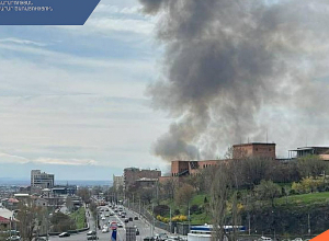 Հրդեհի ահազանգ Երևան քաղաքի Իսակովի պողոտայում