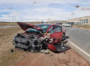 Մարգարա-Վանաձոր ճանապարհին բախվել են «Kia Forte»-ն  և «ՎԱԶ 2107»-ը․ վերջինի 21-ամյա վարորդը հիվանդանոցում մահացել է․ կա 2 վիրավոր