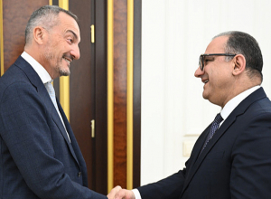 Տիգրան Խաչատրյանն ընդունել է «Վեոլիա» ընկերության փոխնախագահին