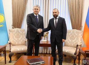 Կայացել է Արարատ Միրզոյանի և Ղազախստանի ԱԳ նախարարի առանձնազրույցը