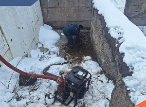Նկուղից հեռացրել են մոտ 50 տոննա ջուր