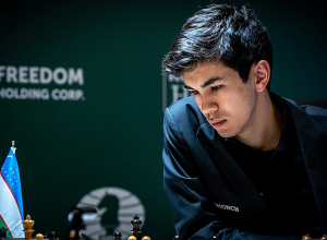 20-ամյա ուզբեկ շախմատիստը մրցաշարի ավարտից մեկ խաղափուլ առաջ դարձել է շախմատի հավակնորդների մրցաշարի հաղթող
