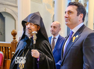 Ալեն Սիմոնյանն այցելել է Պոլսո հայոց պատրիարքություն