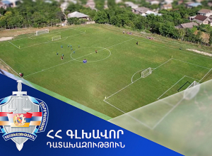 Իջևան խոշորացված համայնքի տիրապետմանն է վերադարձվել Աչաջուր բնակավայրի մարզադաշտի վարչական շենքը