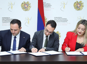 Արդարադատության նախարարությունը համագործակցության մասին հուշագրեր է կնքել