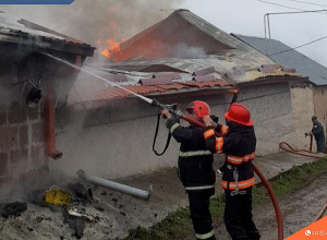 Հրդեհի ահազանգ Չկալով գյուղում