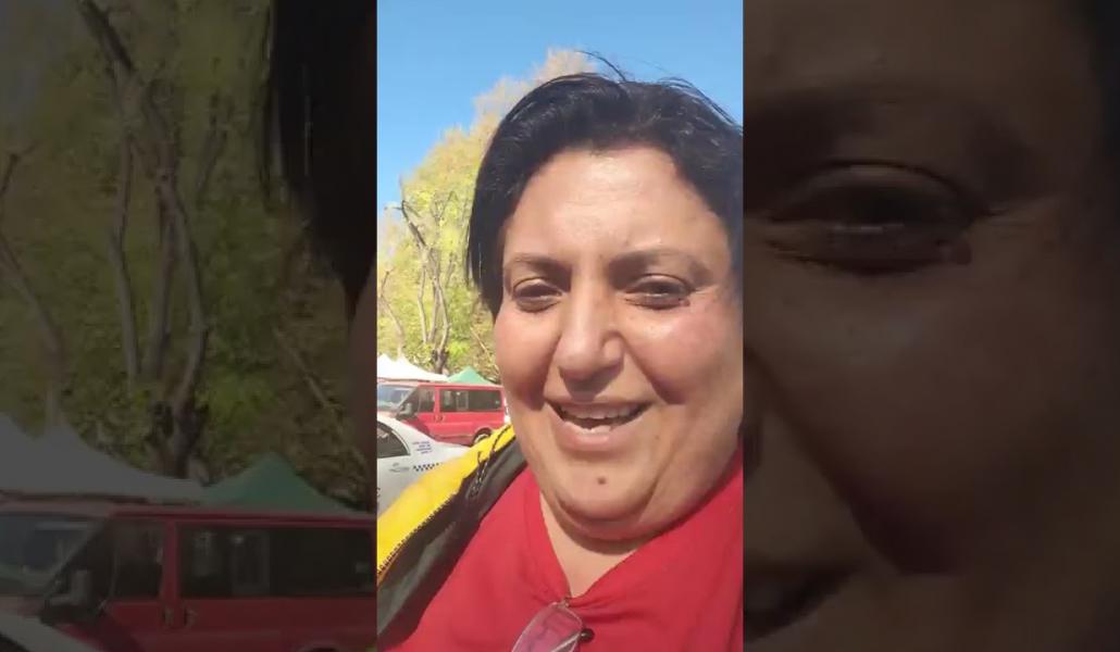 Անհայտ անձինք, քաղաքացիական հագուստով, եկել վնասել են Բոլորին դեմ եմ ավտոբուսը․Ննա Կարապենյանց։ (տեսանյութ)