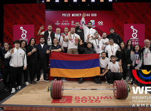 Հայաստանի ծանրամարտի տղամարդկանց ընտրանին լավագույնն է Եվրոպայի առաջնությունում