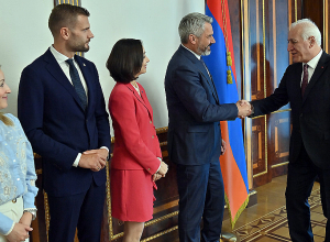 Վահագն Խաչատուրյանն ընդունել է Եվրոպական ներդրումային բանկի փոխնախագահ Կարլ Նեհամմերին