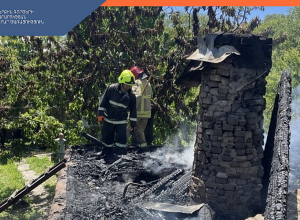 Հրդեհ Գառնի գյուղում