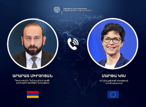 Արարատ Միրզոյանը հեռախոսազրույց է ունեցել ԵՄ ընդլայնման հարցերով հանձնակատար Մարթա Կոսի հետ