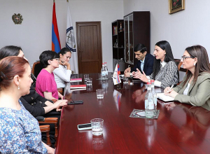 Անահիտ Մանասյանն ընդունել է քաղաքացիական հասարակության ներկայացուցիչներին