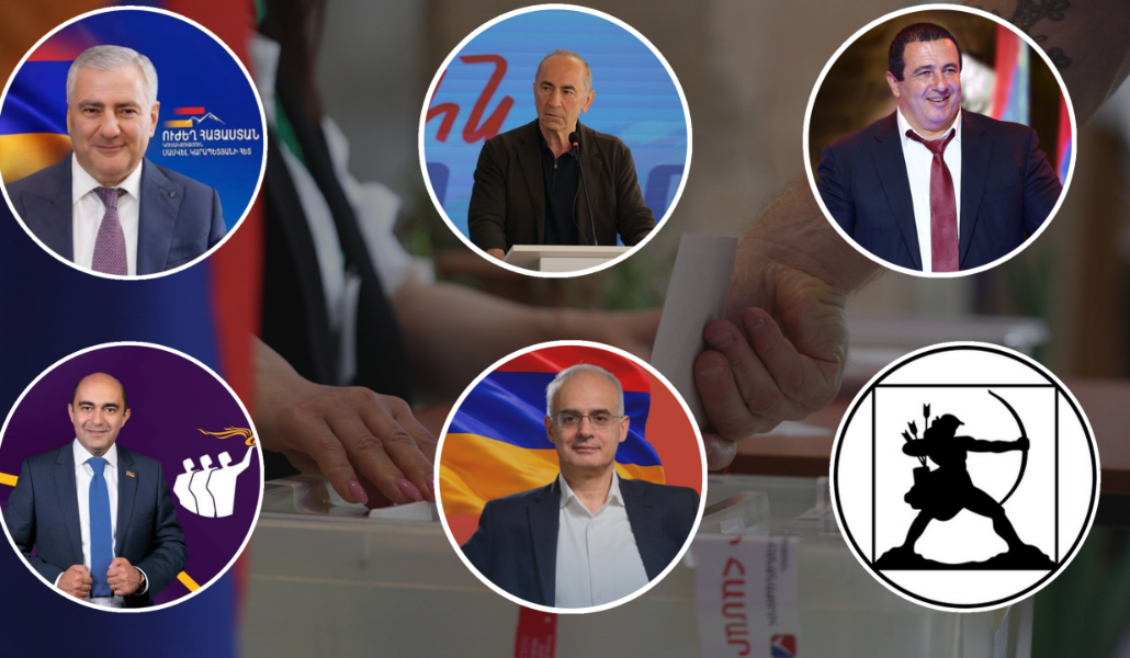 6 կուսակցություններ