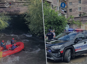 Փրկարարներն ու ոստիկանները Փամբակ գետում շարունակում են որոնողական աշխատանքները   