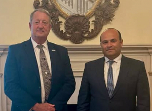 Նարեկ Մկրտչյանը հանդիպում է ունեցել ԱՄՆ երկրաբանական ծառայության միջազգային ծրագրերի գրասենյակի տնօրենի հետ