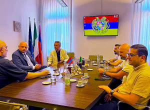 Մատենադարանի պատվիրակությունն այցելել է Վենետիկում ՀՀ պատվո հյուպատոսություն