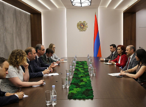 Արմեն Գրիգորյանն ընդունել է Հայաստանում ԵՄ նոր գործընկերության առաքելության պատվիրակությանը