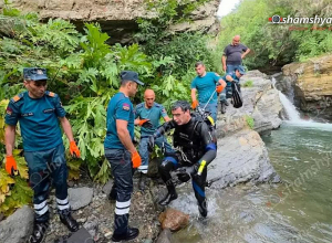 Գողթանիկի ջրվեժից դուրս է բերվել 21-ամյա երիտասարդի դին