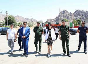 Անահիտ Մանասյանն այցելել է ՀՀ պետական սահմանի Ագարակ անցման կետ