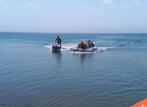 Սևանում բախվել են երկու ջրային սկուտեր