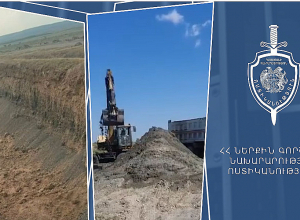 Քրեական ոստիկաններն ապօրինի արդյունահանման երկու դեպք են բացահայտել Արմավիրի մարզում