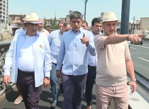 Փաշինյանը ծանոթացել է Կիևյան կամրջի հիմնանորոգման ավարտված աշխատանքներին