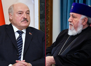 Լուկաշենկոն շնորհավորել է Կաթողիկոսին ծննդյան օրվա առթիվ