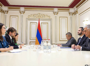 ՀՀ ԱԺ նախագահը հրաժեշտի հանդիպում է ունեցել Հայաստանում Ֆրանսիայի դեսպանի հետ