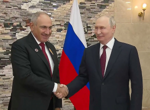Փաշինյանն ու Պուտինը Բիշքեկում մի շարք հարցեր են քննարկում