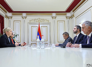 Ռուբեն Ռուբինյանն ընդունել է Հայաստանում Շվեյցարիայի դեսպանին