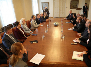 Արարատ Միրզոյանը հանդիպել է Լատվիայի առաջատար մտակենտրոնների ներկայացուցիչների հետ