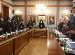 Մայր Աթոռ Սուրբ Էջմիածնում սկսվեց Գերագույն հոգևոր խորհրդի ժողովը