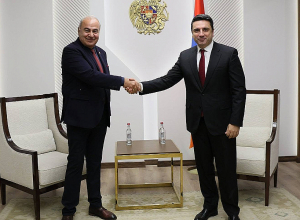 Ալեն Սիմոնյանն ընդունել է Հայաստանում Վրաստանի դեսպանին