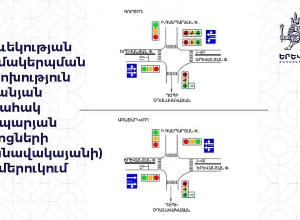Երթևեկության ժամանակավոր փոփոխություն՝ օդանավակայանի խաչմերուկում